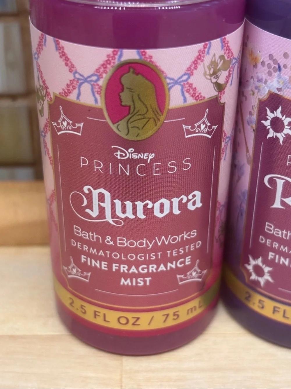 Disney Princess Aurora & Rapunzel Fine Fragrance Mist Set
